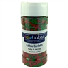 Holly & Berries Edible Confetti Christmas holiday cookies cupcake