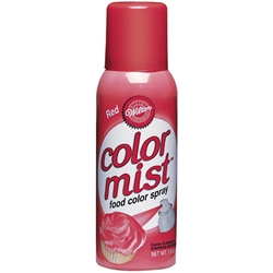 Red Color Mist Food Spray
