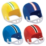 Football Helmet Cupcake Toppers - Gold