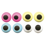 Royal Icing Assorted Colored 1/4" Eyes