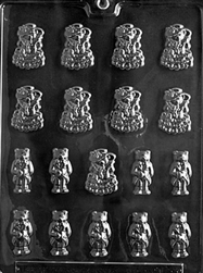 Bride & Groom Bears Chocolate Mold