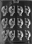 3D Razorbacks Boars Chocolate Mold