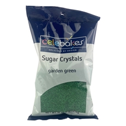 Green Sugar Crystals - 1 Pound