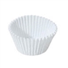 1-1/4" White Round Candy Cups