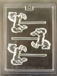 Horse Pop Chocolate Mold