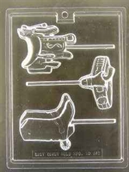 Western Cowboy Pop Chocolate Mold