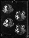Frog & Duck Faces Chocolate Mold