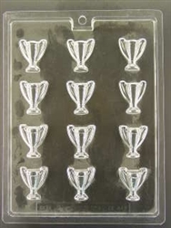 Bite Size Trophy Loving Cup Chocolate Mold 60AO-649 participation topper