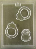 Handcuffs and Badge Chocolate Mold