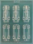 3D Indy Cars Chocolate Mold