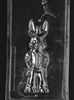 3D Jumbo Cowboy Bunny Chocolate Mold - Front