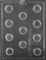 Plain Sandwich Cookie Chocolate Mold