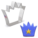 4-1/4" King Crown Metal Cookie Cutter