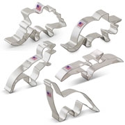 Dinosaur Cookie Cutters - 5 Piece Set