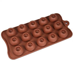 Dimpled Bonbon Silicone Candy Mold chocolate homemade diy