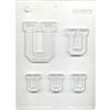 Collegiate Letter "U" Chocolate Mold