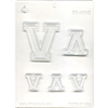 Collegiate Letter "V" Chocolate Mold