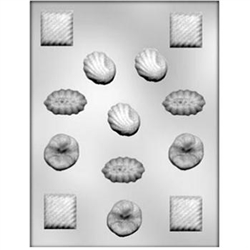 Assorted Fancy Shapes Chocolate Mold