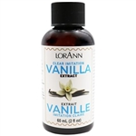 LorAnn Oils Double Strength Clear Vanilla Extract 2 Ounce 3020-0400 icing frosting creme brulee