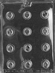 Round Traditional Chocolate Mold
