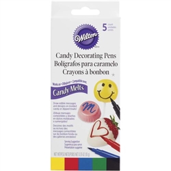 Candy Decorating Writing Pens - 5 Pack