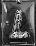 3D Large Penis Chocolate Mold - Side A