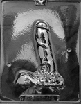 3D Large Penis Chocolate Mold - Side B