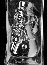 Jumbo 3D Snowman Chocolate Mold C301A Christmas winter