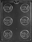 21 Sandwich Cookie Chocolate Mold L043 adult