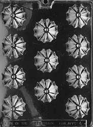 Bite-Size Umbrellas Chocolate Mold