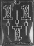 #1 Dad Lolly Chocolate Mold