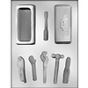 Tool Box with Tools Chocolate Mold