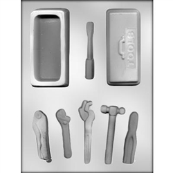 Tool Box with Tools Chocolate Mold