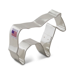 3-7/8" Horse Cookie Cutter