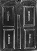 #1 Fireman Card Chocolate Mold