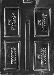 It's Twins Card Chocolate Mold