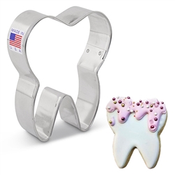 3-1/2" Tooth Cookie Cutter