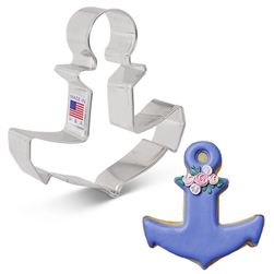 4" Anchor Cookie Cutter