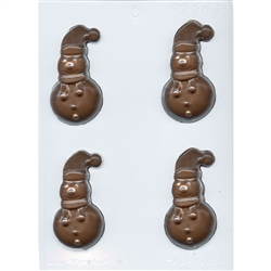 Snowman Santa Chocolate Mold