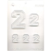 Collegiate Number "2" Mold