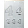 Collegiate Number "4" Mold