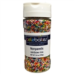 Nonpareils Rainbow Mixed Candy Topping 3.8 Ounces cookie cake ice cream