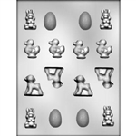 Easter Mint Bit Size Assortment Chocolate Mold 90-2114