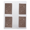 Marijuana Leaf Business Card Chocolate Mold 90-99603