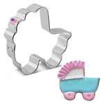 Cookie Cutter Baby Carriage 3-3/8"  8133A baby shower birth gender reveal