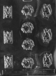 Assorted with Snowman Partridge Reindeer Mold