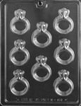 Engagement Rings Chocolate Mold W076 wedding bachelorette party rehearsal dinner