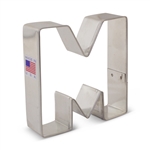 Cookie Cutter Letter M - 3/1/4" - 8025A