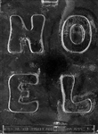 Noel Letters Chocolate Mold - LPC010