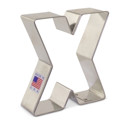 Cookie Cutter Letter X 8046A Chi greek letter